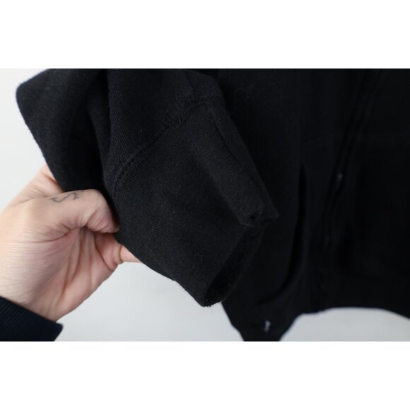 Vintage Mens XL Faded Spell Out Script Ohio State University Full Zip Hoodie - Picture 7 of 13